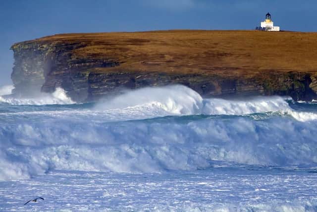 Brough of Birsay, Birsay. A historic tidal island where remains of Viking settlements from as early as the 9th century can be seen. Picture: Destination Orkney