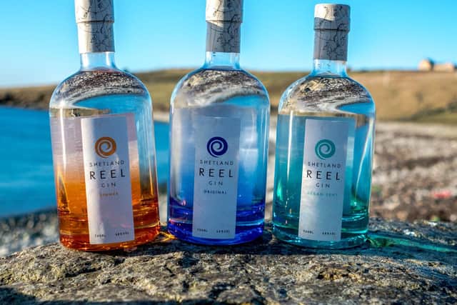 Saxa Vord has 'the unique selling point' of being the only gin from Shetland. Picture: Contributed