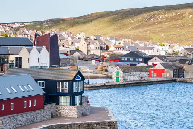 Lerwick, Scotland. Life satisfaction score: 7.94/10