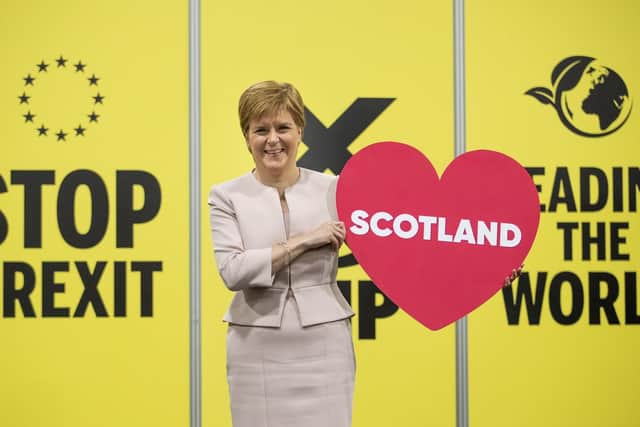 The First Minister has written a third letter to the 221,000 people from the EU who have made their home in Scotland. Picture:PA