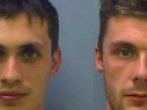 Henrik Ruben, 28, and Dominic Leeman, 30, attempted to smuggle 5 million of drugs in two shipments of cheese, the National Crime Agency said.