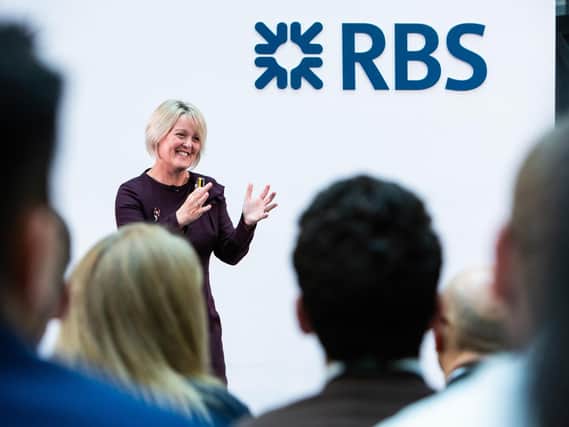 Alison Rose took over as chief executive of RBS today, 1 November. Picture: RBS/PA