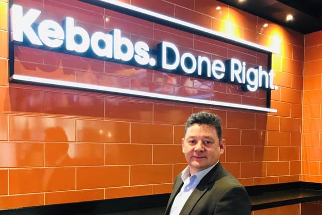 GDK's Daniel Bunce is 'immensely proud' of the kebab chain's progress. Picture: Contributed