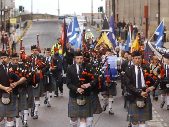 St Andrews Day March 2003.