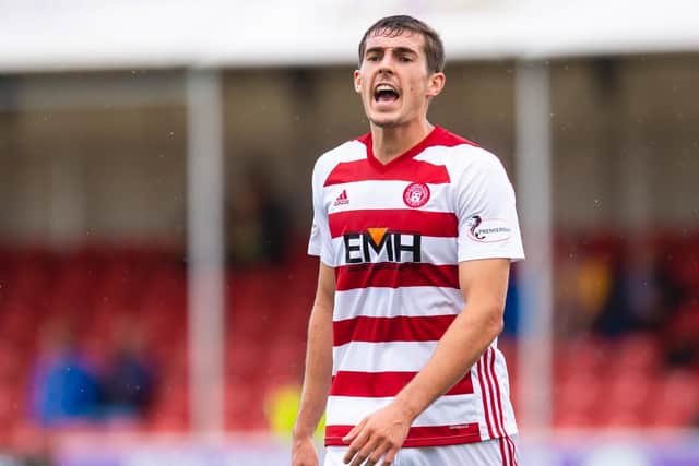 Started the season excellently for Accies. Combative, leading presence that is required. Needs to have a consistent defence around him.
