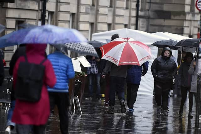 Some areas of Scotland are set to see wet conditions over the next few days, as heavy rain gets ready to hit.