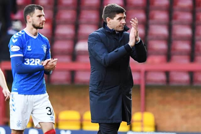 Steven Gerrard had no complaints over the red card but felt referee Don Robertson was desperate to send a player off