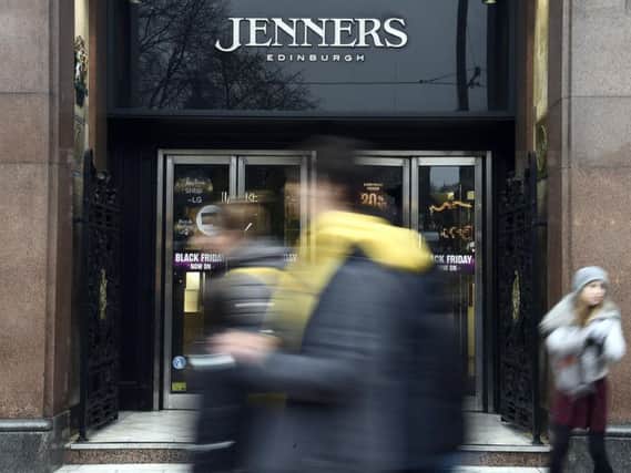 Speculation still surrounds the future of Jenners at its historic home on Princes Street in Edinburgh. Picture: Lisa Ferguson
