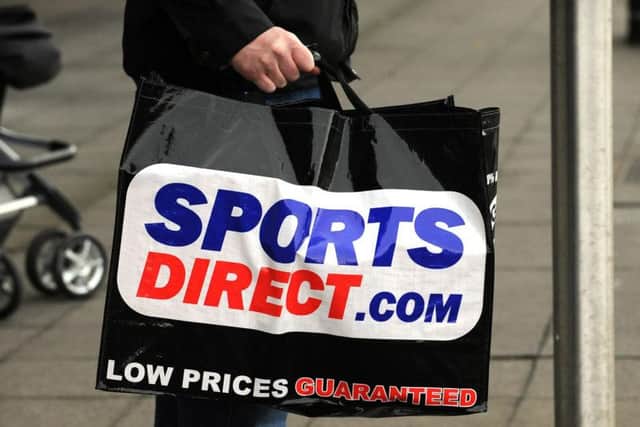 Sports Direct was reporting its half-year results. Picture: Lisa Ferguson