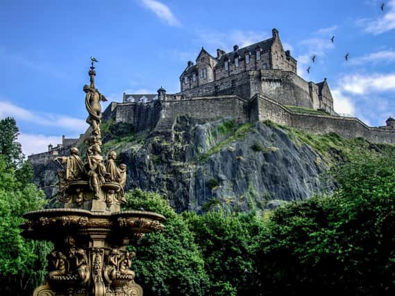 Edinburgh Castle made the UK top ten.