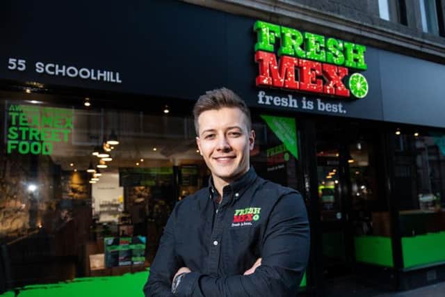 FreshMex director Robbie Moult is targeting potential in the restaurant, retail and Deliveroo markets. Picture: Simon Price