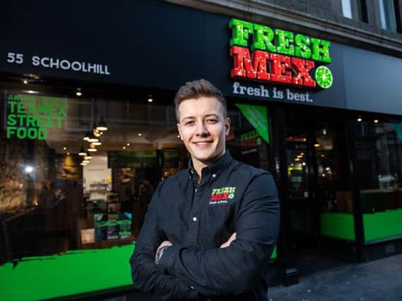 FreshMex director Robbie Moult is targeting potential in the restaurant, retail and Deliveroo markets. Picture: Simon Price