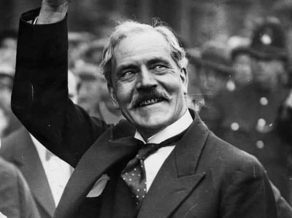 Ramsay MacDonald, the country's first Labour Prime Minister, was born in Lossiemouth, Moray, in 1886, the illegitimate son of a housemaid and a ploughman. PIC: Getty.