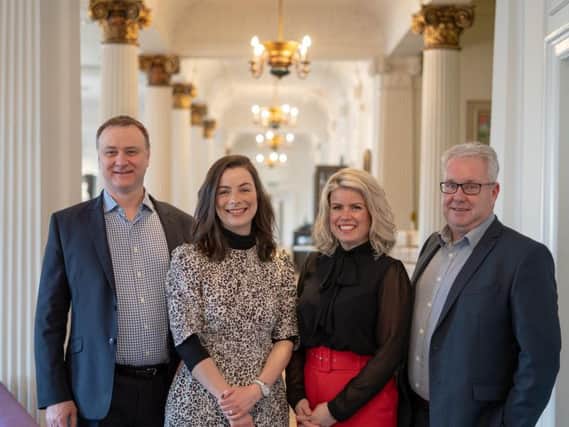 From left: Kelvin Capital's John McNicol (director), Lynn Hall (portfolio relations manager), Susie Fisher (investor relations manager) and Angus Hay (director). Picture: Contributed