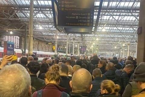 Waverley Station was closed this weekend due to overcrowding - a knock on from travel disruption caused by Storm Ciara.