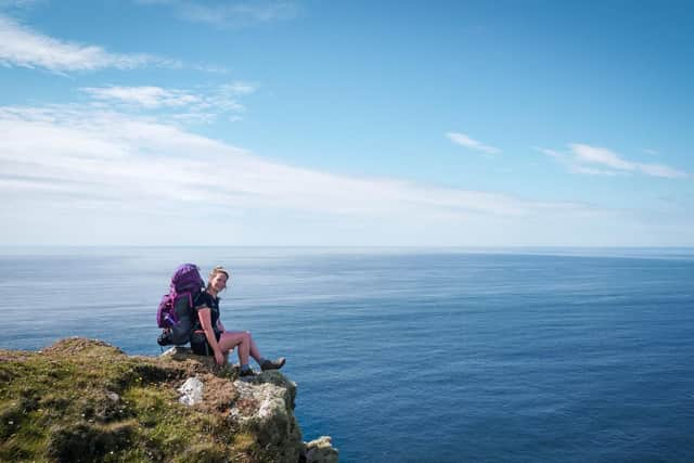 Yvette Webster completed the Scottish National Trail in 2018.