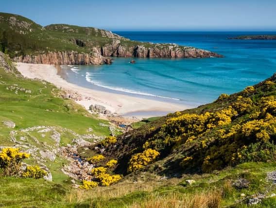 Sango Sands Oasis is one of the country's most stunningly situated campsites, offering striking views of the Durness coastline (Shutterstock)