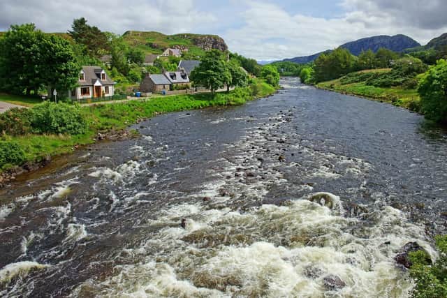 The village of Poolewe is perched above the River Ewe (Shutterstock)