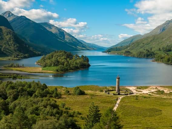 With the Glenfinnan Monument peering over its northeastern bank, Loch Shiel is one of the most iconic Scottish lochs (Shutterstock)