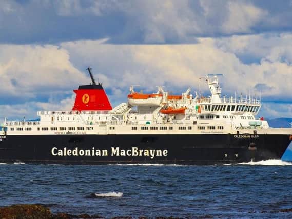CalMac said only essential travel is currently permitted on its ferries.