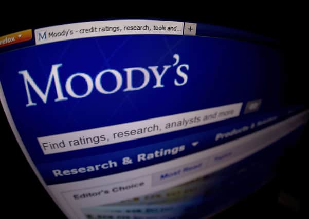 Moody's put the UK's credit rating on "negative outlook". Picture: Getty