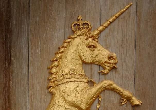 A Unicorn at the Palace of Holyrood