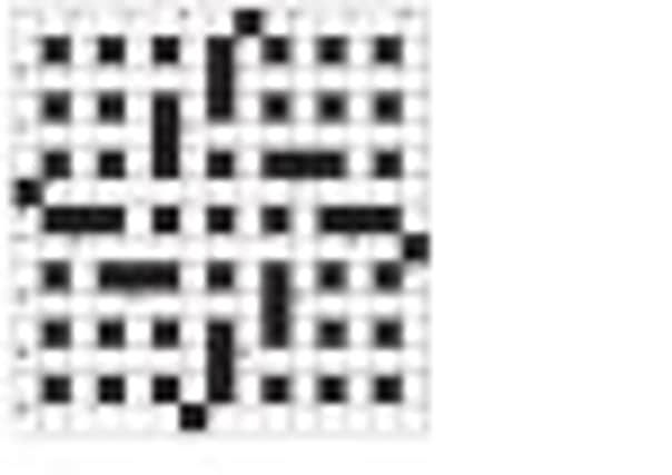 Cryptic Crossword The Scotsman 29/01/13 Cryptic Crossword The Scotsman 29/01/13
