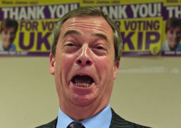 UKIP leader Nigel Farage. Picture: Getty
