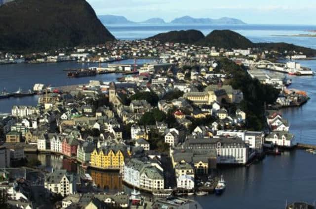 The picture postcard perfection of Ålesund. Picture: visitnorway.com