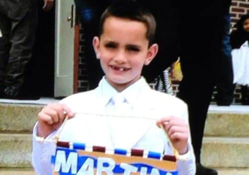 Eight-year-old Richard Martin, who was killed in yesterday's Boston marathon bombings. Picture: Twitter