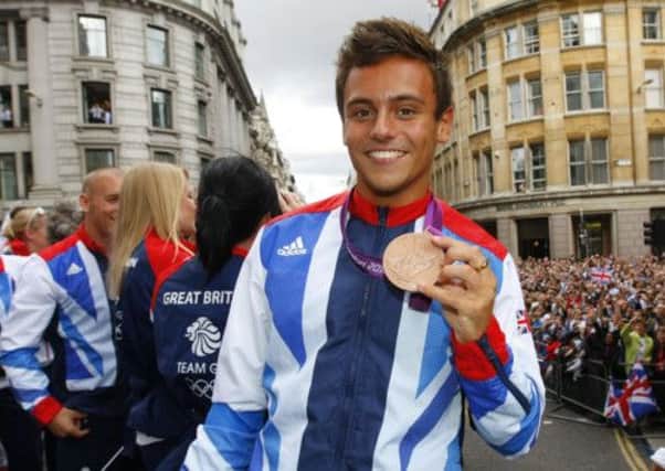 Tom Daley won bronze at the Olympics. Picture: Getty