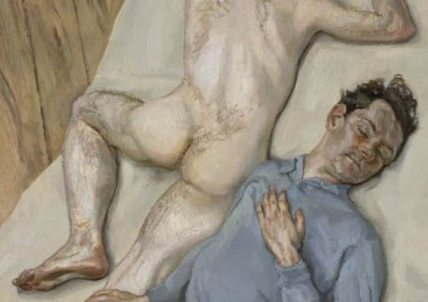 Two Men by Lucian Freud, the inspiration for one of the winning works. Picture: National Galleries of Scotland