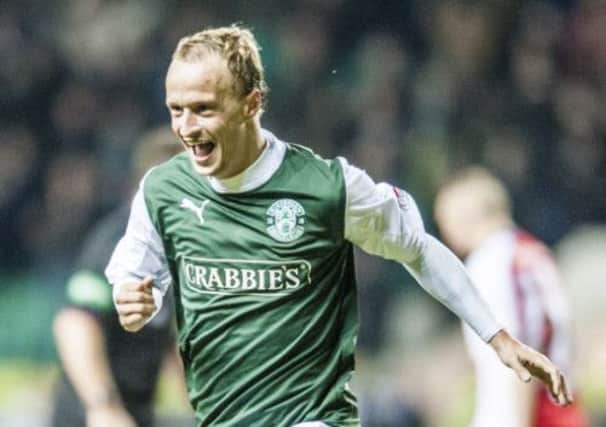 Leigh Griffiths and John Robertson have been  heroes for Hibs and Hearts
