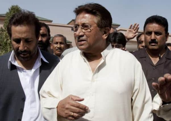 Ex-Pakistan president Pervez Musharraf. Picture: AP