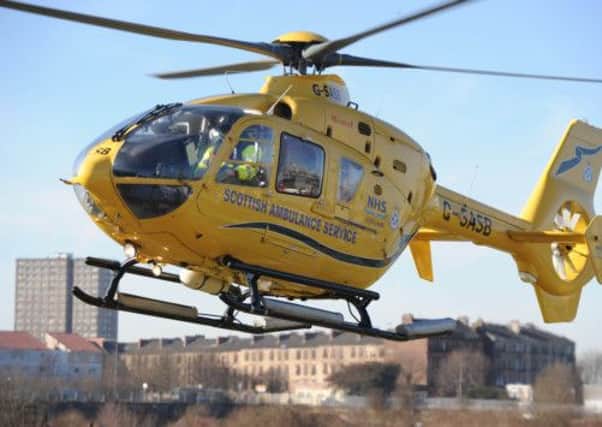 Scotlands  existing emergency air fleet comprises two helicopters and two-fixed wing aircraft. Picture: Robert Perry