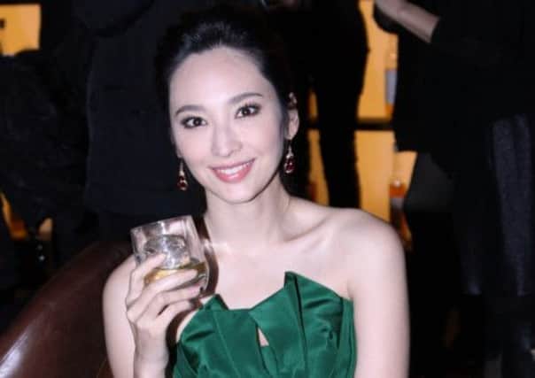 Chinese actress Pace Wu at the opening of 'Johnnie Walker House' in Beijing. Foreign growth has helped Diageo post good figures: Picture: Getty