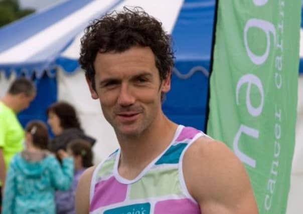 Christian Dailly has used running to raise money for charity and is taking part in the London Marathon today. Picture: Contributed