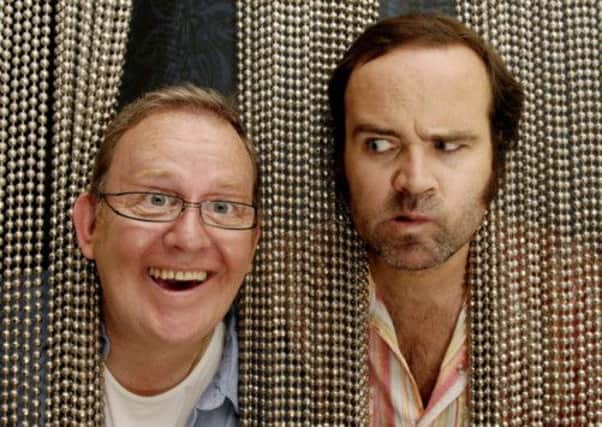 Ford Kiernan and Greg Hemphill have given their blessing for the stage adaptation. Picture: Phil Wilkinson