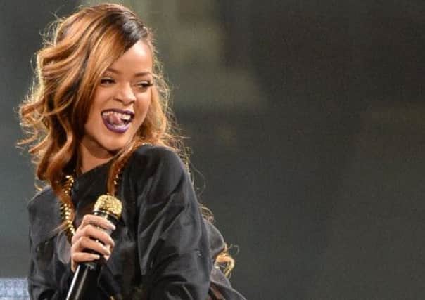 Rihanna is performing at this year's T in the Park. Picture: Getty