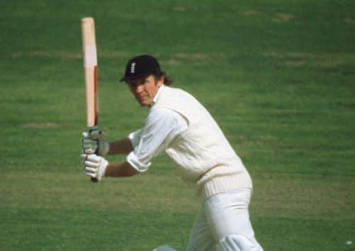 Bellshill-born former England captain Mike Denness in action. Picture: Getty