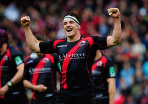Edinburgh centre Matt Scott scored in his side's loss to Treviso. Picture: Getty