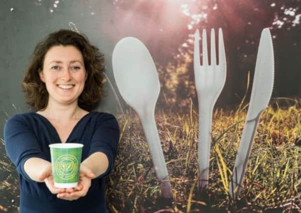 Lucy Frankel runs Vegware, which has been voted the best small business in the country. Picture: Ian Georgeson