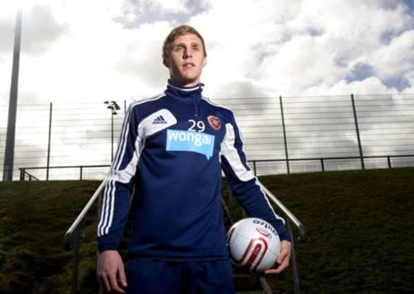 Kevin McHattie is looking forward to Hearts' SPL weekend fixture against Kilmarnock. Picture: SNS