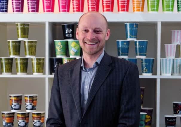 Vegware founder Joe Frankel expects turnover to hit £6.5m in the current financial year. Picture: Ian Rutherford