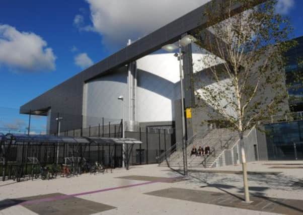 The Emirates Arena, one of the key venues for the Commonwealth Games next year. Picture: Robert Perry