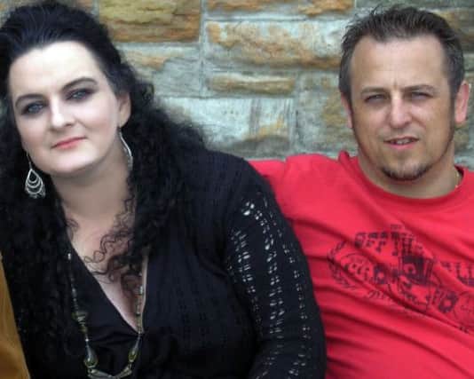 Rachel Clark with husband Shawn, who died of a brain tumour four months after being diagnosed. Picture: Contributed