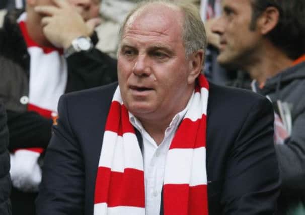 Bayern Munich club president Uli Hoeness is under investigation for suspected tax evasion. Picture: Reuters
