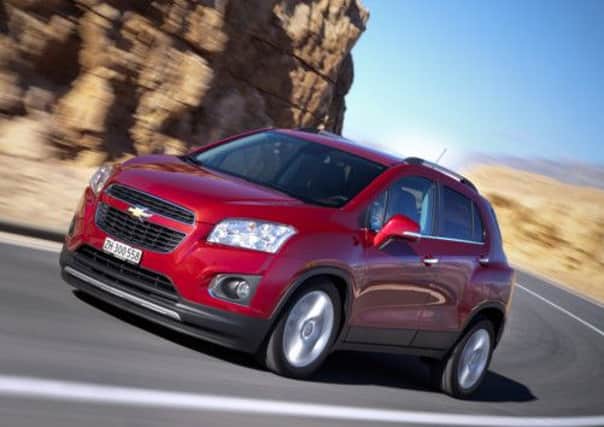The Trax is Chevrolets first foray into the bijou end of the SUV market