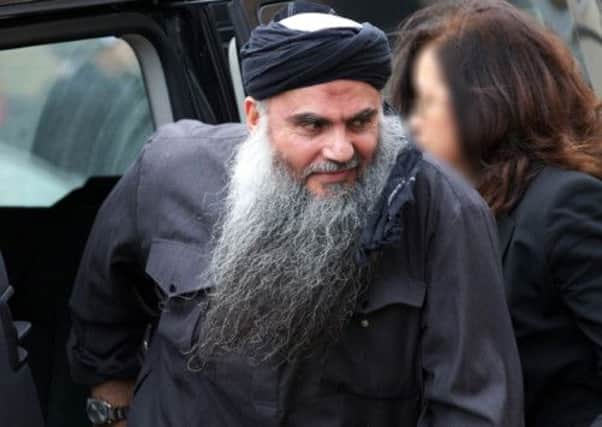 Abu Qatada pictured outside in home in London. Picture: Getty