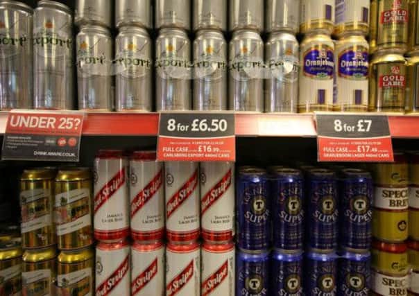The report claims that the Scottish Government was misled about the effects of minimum pricing legislation. Picture: Getty